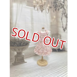 画像: イチゴピンクシャーリングワンピース